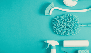 Cleaning equipment Housework hacks for chronic pain